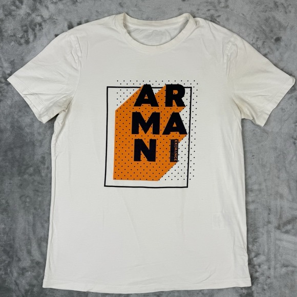 Armani Exchange Other - Armani Exchange Men's White Graphic T-Shirt Size Medium